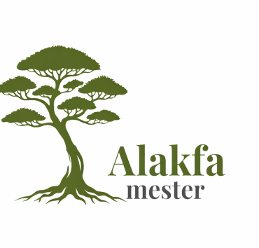 Alakfa mester logo - Biró János topiarista specialista kertész, Alakfa mester hivatalos logója